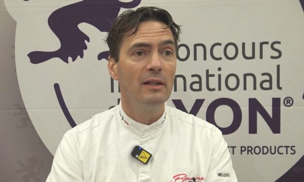 Concours de Lyon 2025 per la Charcuterie. Incontro con il Presidente Onorario David Bourne